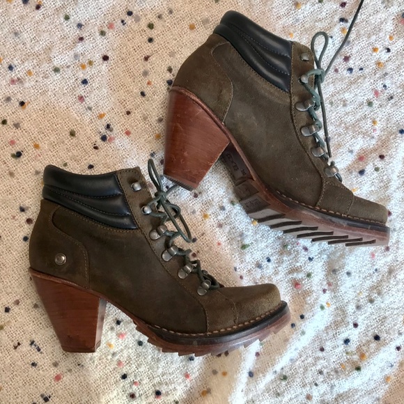 ✨Host Pick✨ Neosens Chelva ‘Uptown Hiker” Leather Bootie - Picture 1 of 14